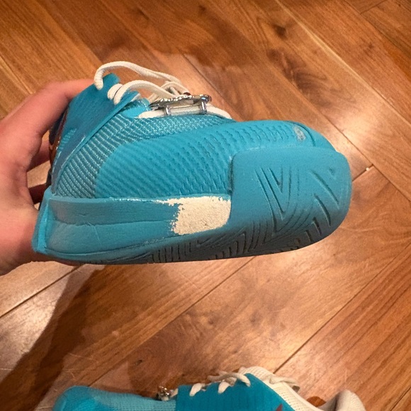 Nike Blue and White Athletic Shoes - Picture 5 of 7